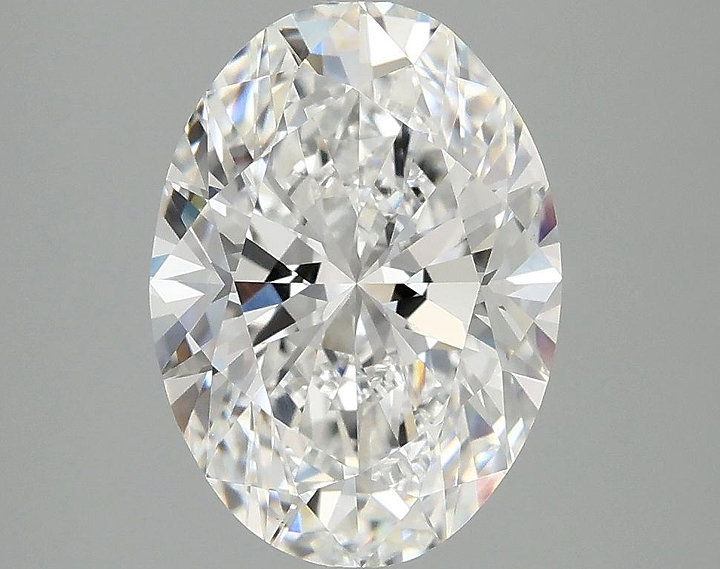 3.09 Carat Oval Shaped Ideal Cut VVS2 IGI Certified Lab Grown Diamond