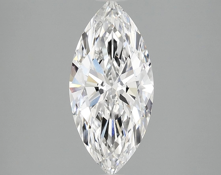 1.99 Carat Marquise Shaped Excellent Cut VVS2 IGI Certified Lab Grown Diamond