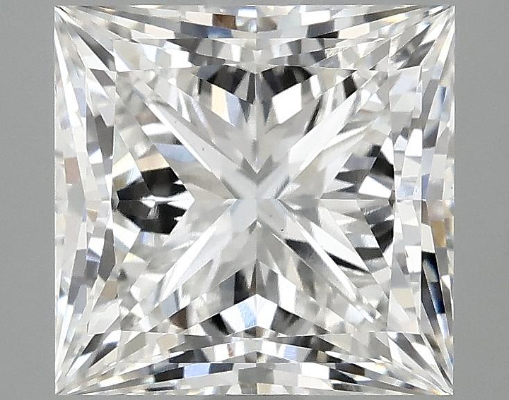 3.85 Carat Princess Shaped Ideal Cut VS1 IGI Certified Lab Grown Diamond