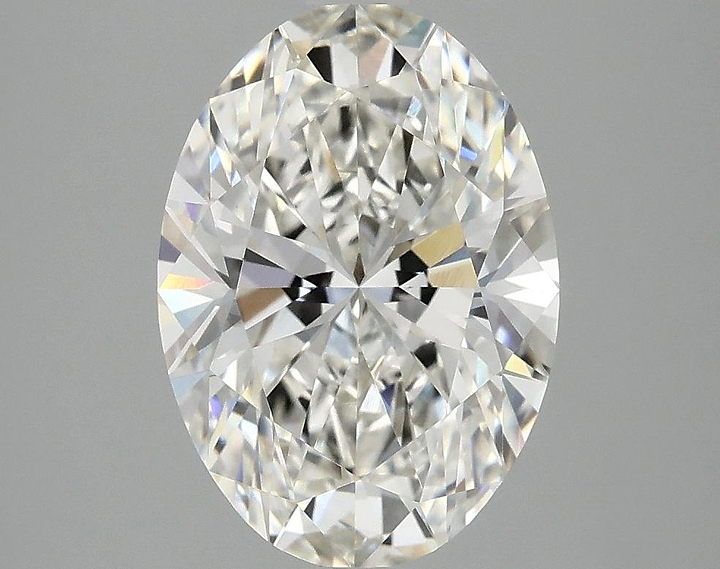 3.06 Carat Oval Shaped Ideal Cut VVS2 IGI Certified Lab Grown Diamond