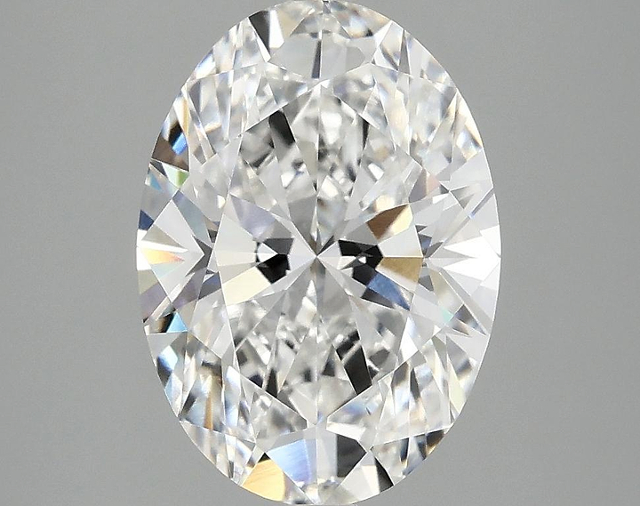 3.04 Carat Oval Shaped Ideal Cut VVS2 IGI Certified Lab Grown Diamond