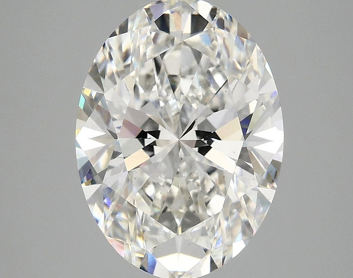 4.09 Carat Oval Shaped Excellent Cut VS2 IGI Certified Lab Grown Diamond