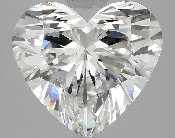 2.98 Carat Heart Shaped Ideal Cut VS1 IGI Certified Lab Grown Diamond