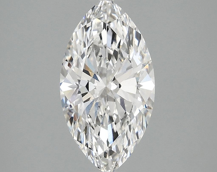 2.01 Carat Marquise Shaped Excellent Cut VVS2 IGI Certified Lab Grown Diamond