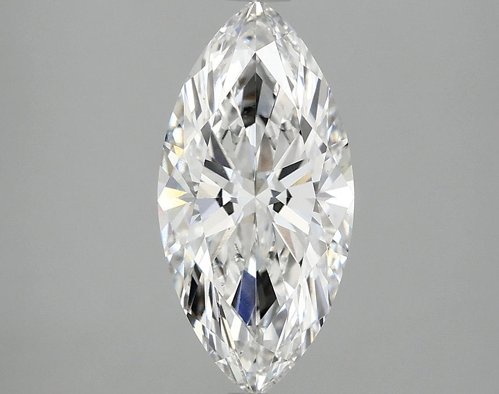 2.1 Carat Marquise Shaped Ideal Cut VS1 IGI Certified Lab Grown Diamond