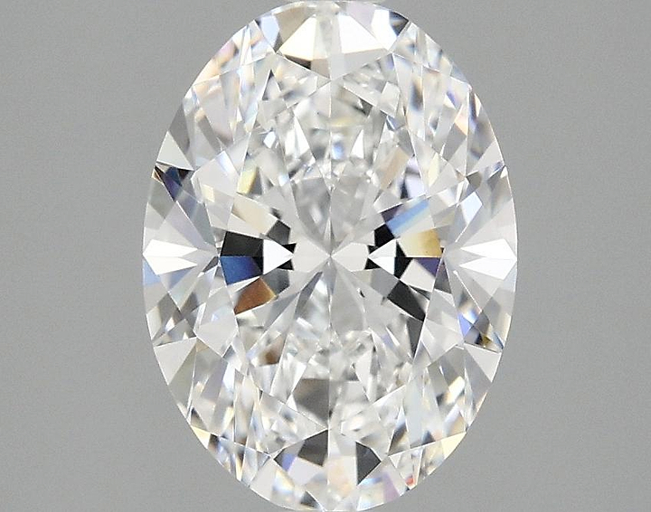 2.1 Carat Oval Shaped Ideal Cut VVS2 IGI Certified Lab Grown Diamond