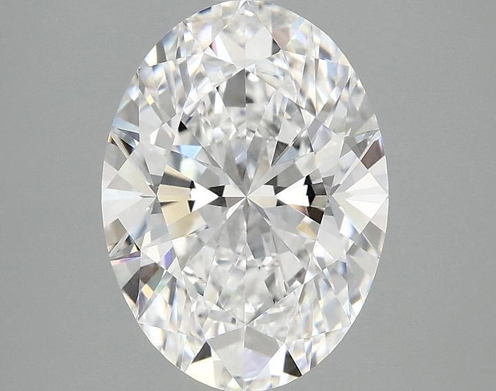 3.07 Carat Oval Shaped Excellent Cut VVS2 IGI Certified Lab Grown Diamond