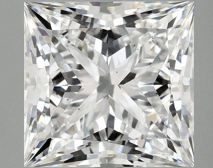 7.07 Carat Princess Shaped Ideal Cut VS2 IGI Certified Lab Grown Diamond