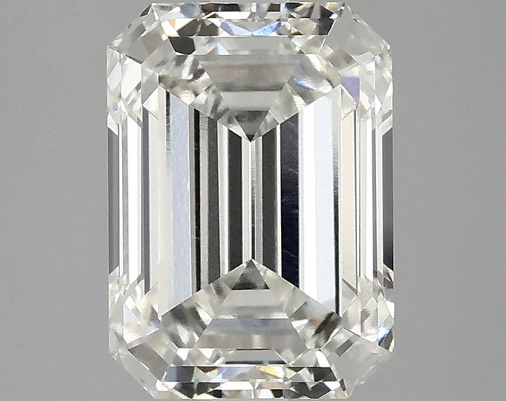 3.1 Carat Emerald Shaped Excellent Cut VS1 IGI Certified Lab Grown Diamond