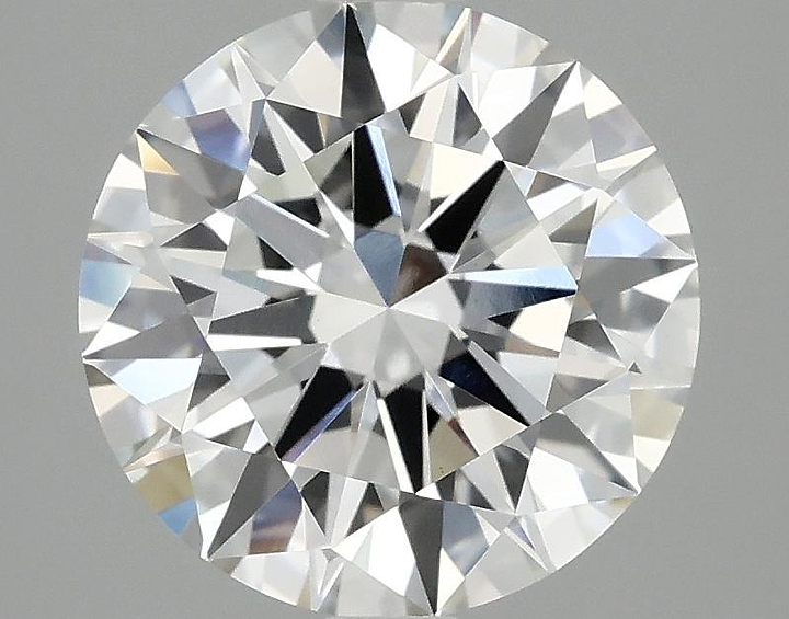 3.09 Carat Round Shaped Ideal Cut VS1 IGI Certified Lab Grown Diamond