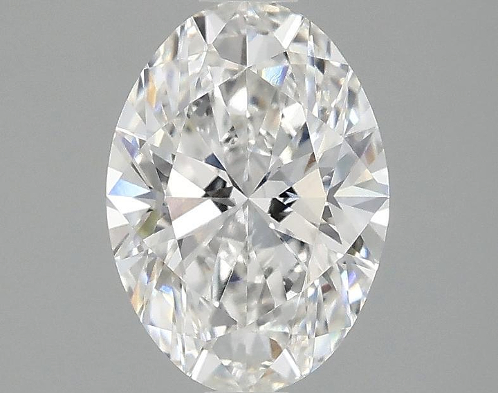 1.5 Carat Oval Shaped Ideal Cut VVS2 IGI Certified Lab Grown Diamond