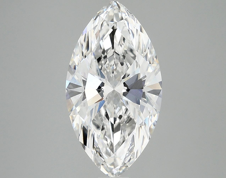 3.0 Carat Marquise Shaped Excellent Cut VVS2 IGI Certified Lab Grown Diamond