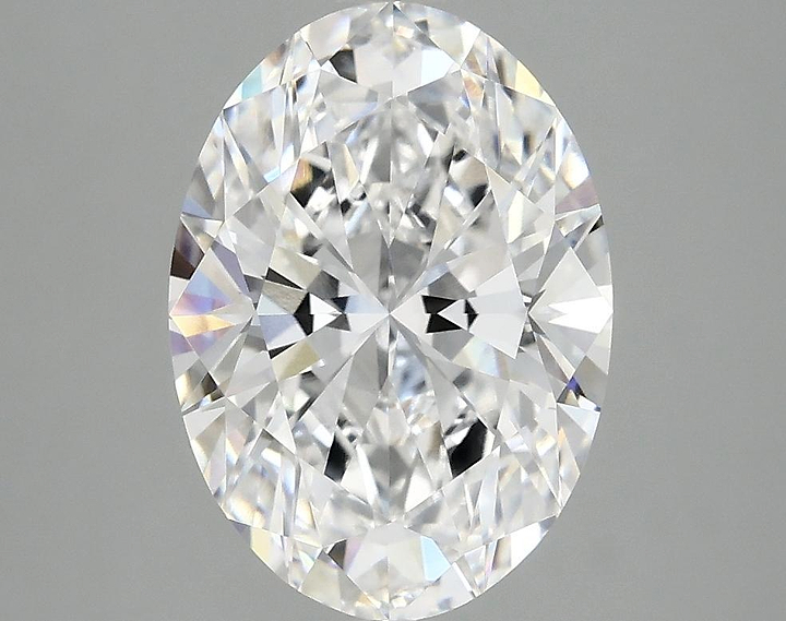 3.09 Carat Oval Shaped Ideal Cut VVS2 IGI Certified Lab Grown Diamond
