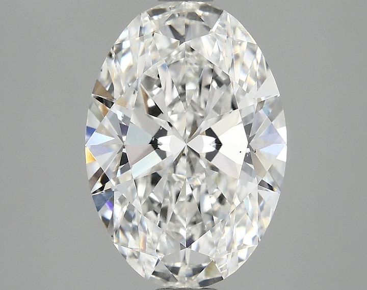 3.1 Carat Oval Shaped Ideal Cut VS2 IGI Certified Lab Grown Diamond