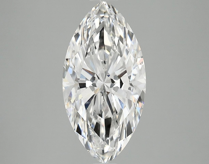 2.98 Carat Marquise Shaped Ideal Cut VVS2 IGI Certified Lab Grown Diamond