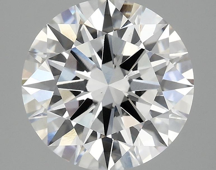 2.82 Carat Round Shaped Ideal Cut VS1 IGI Certified Lab Grown Diamond