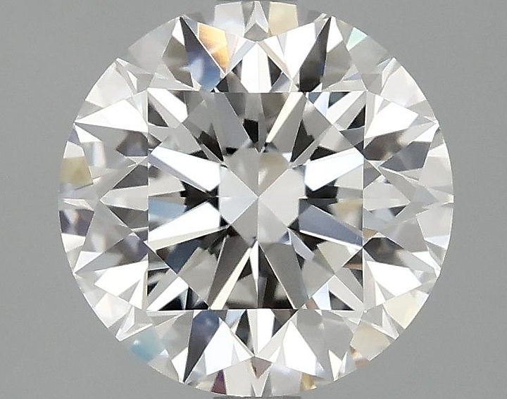 2.57 Carat Round Shaped Ideal Cut VVS2 IGI Certified Lab Grown Diamond