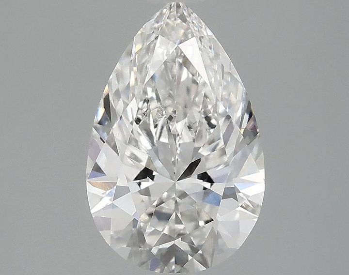 1.56 Carat Pear Shaped Ideal Cut VVS2 IGI Certified Lab Grown Diamond