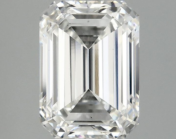 3.04 Carat Emerald Shaped Excellent Cut VS1 IGI Certified Lab Grown Diamond