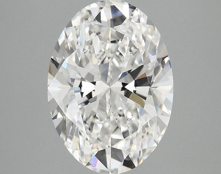 3.1 Carat Oval Shaped Ideal Cut VVS2 IGI Certified Lab Grown Diamond