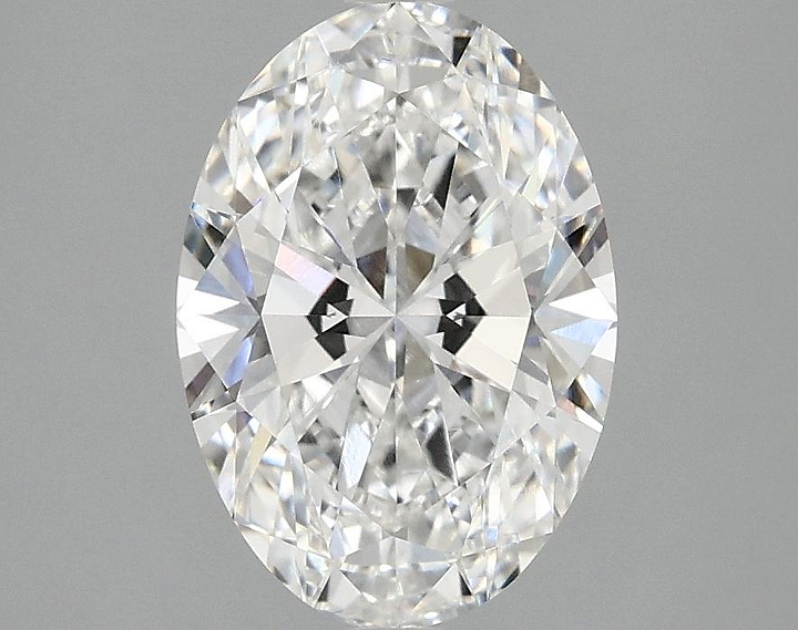 2.06 Carat Oval Shaped Ideal Cut VVS2 IGI Certified Lab Grown Diamond