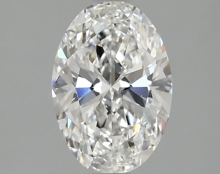 1.47 Carat Oval Shaped Ideal Cut VVS2 IGI Certified Lab Grown Diamond