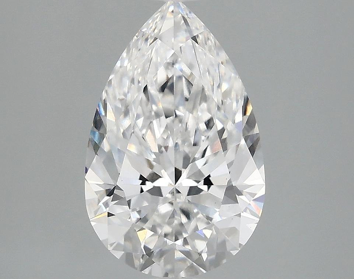 2.08 Carat Pear Shaped Ideal Cut VS1 IGI Certified Lab Grown Diamond