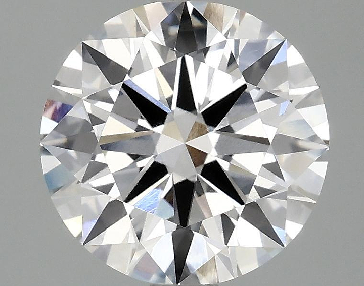 2.57 Carat Round Shaped Ideal Cut VVS2 IGI Certified Lab Grown Diamond