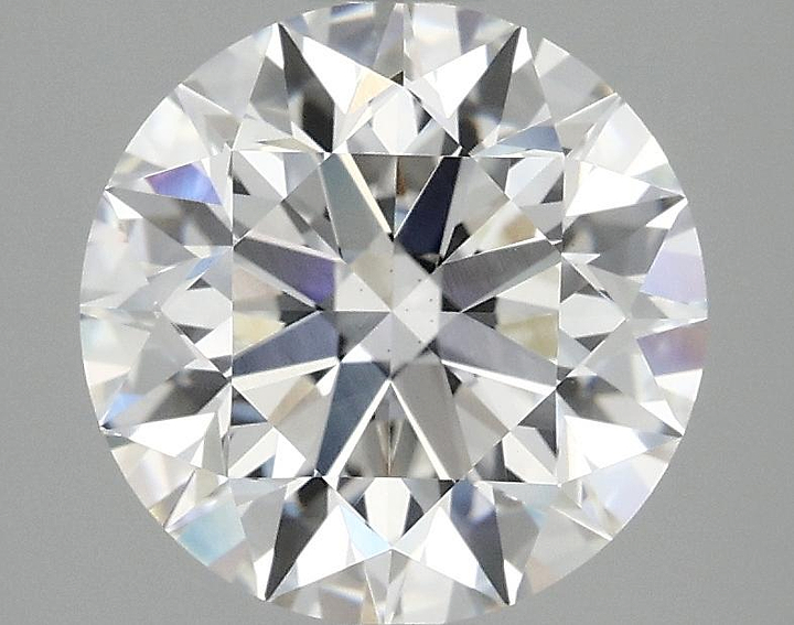 3.08 Carat Round Shaped Excellent Cut VS1 IGI Certified Lab Grown Diamond