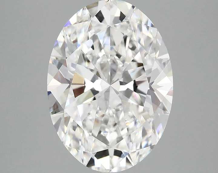 4.03 Carat Oval Shaped Excellent Cut VVS2 IGI Certified Lab Grown Diamond
