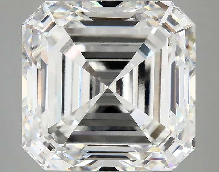 10.15 Carat Asscher Shaped Ideal Cut VVS2 IGI Certified Lab Grown Diamond