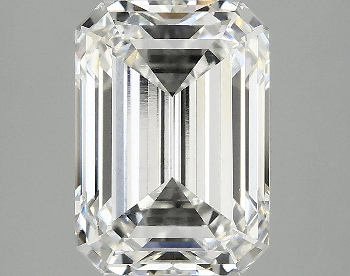 3.1 Carat Emerald Shaped Ideal Cut VS1 IGI Certified Lab Grown Diamond