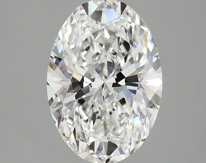 3.1 Carat Oval Shaped Ideal Cut VS1 IGI Certified Lab Grown Diamond