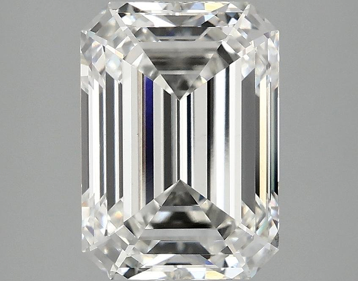 3.04 Carat Emerald Shaped Ideal Cut VS1 IGI Certified Lab Grown Diamond