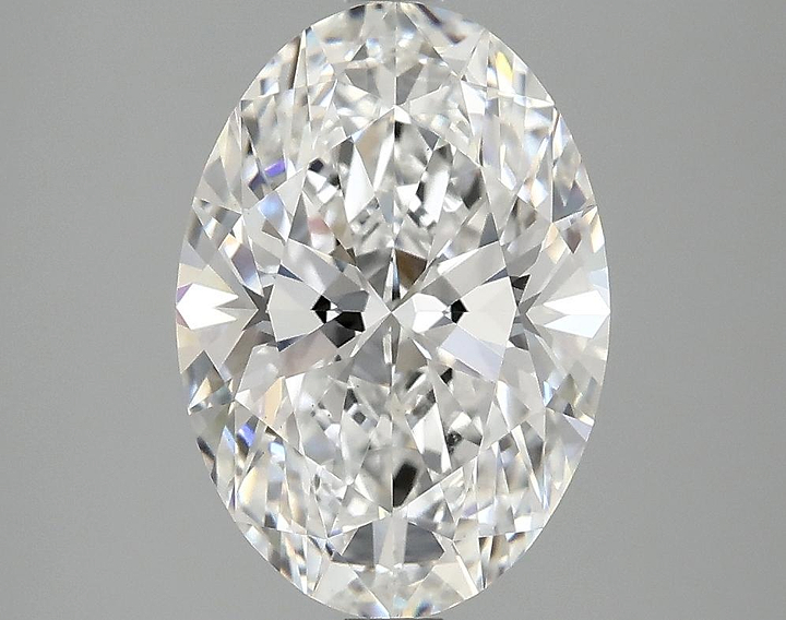 3.08 Carat Oval Shaped Ideal Cut VVS2 IGI Certified Lab Grown Diamond