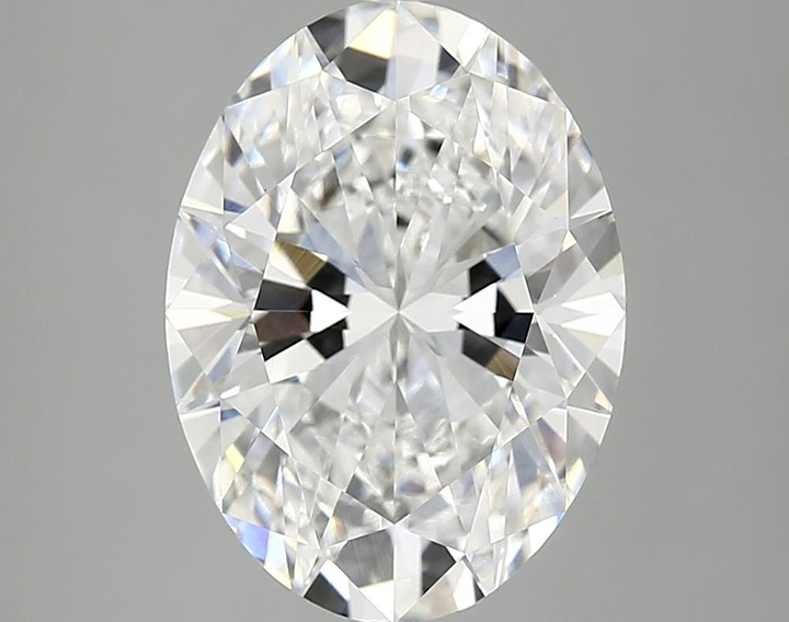 4.08 Carat Oval Shaped Excellent Cut VVS2 IGI Certified Lab Grown Diamond
