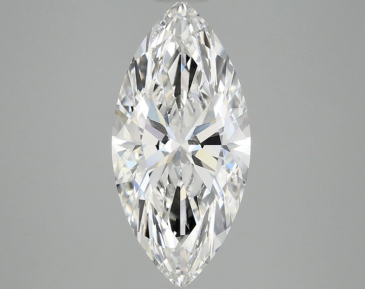 3.1 Carat Marquise Shaped Excellent Cut VS1 IGI Certified Lab Grown Diamond