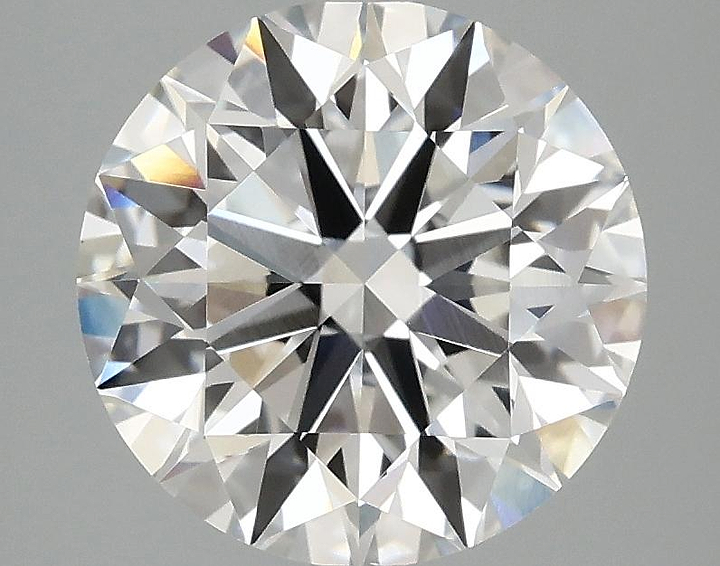 3.09 Carat Round Shaped Excellent Cut VVS2 IGI Certified Lab Grown Diamond