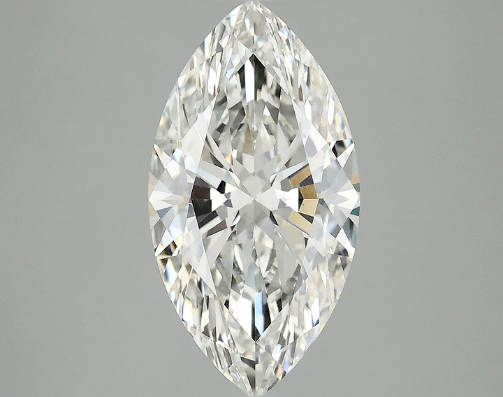 3.09 Carat Marquise Shaped Excellent Cut VVS2 IGI Certified Lab Grown Diamond