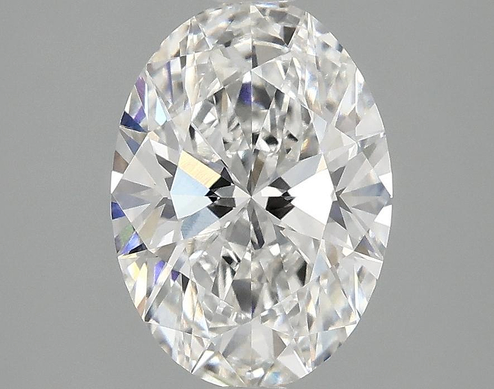 2.05 Carat Oval Shaped Ideal Cut VVS2 IGI Certified Lab Grown Diamond