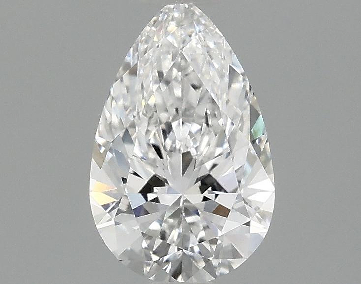 0.98 Carat Pear Shaped Ideal Cut VVS2 IGI Certified Lab Grown Diamond