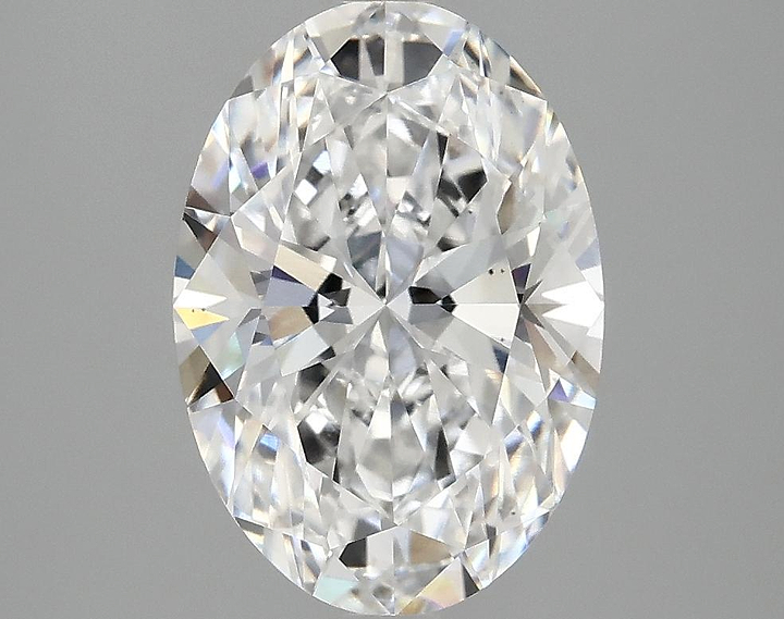 3.08 Carat Oval Shaped Ideal Cut VS2 IGI Certified Lab Grown Diamond