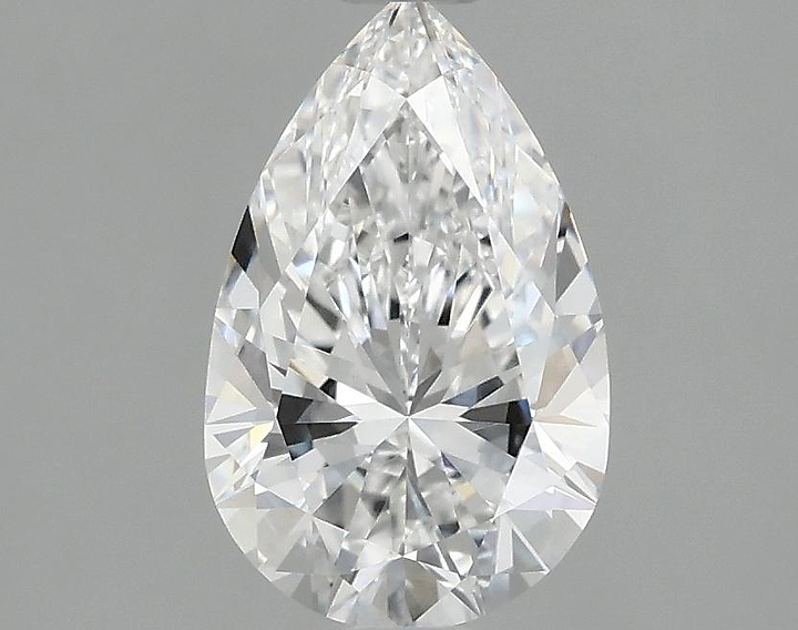 1.47 Carat Pear Shaped Ideal Cut VVS2 IGI Certified Lab Grown Diamond