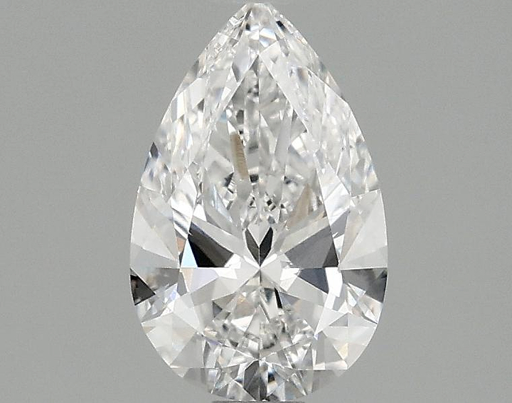 1.0 Carat Pear Shaped Ideal Cut VVS1 IGI Certified Lab Grown Diamond
