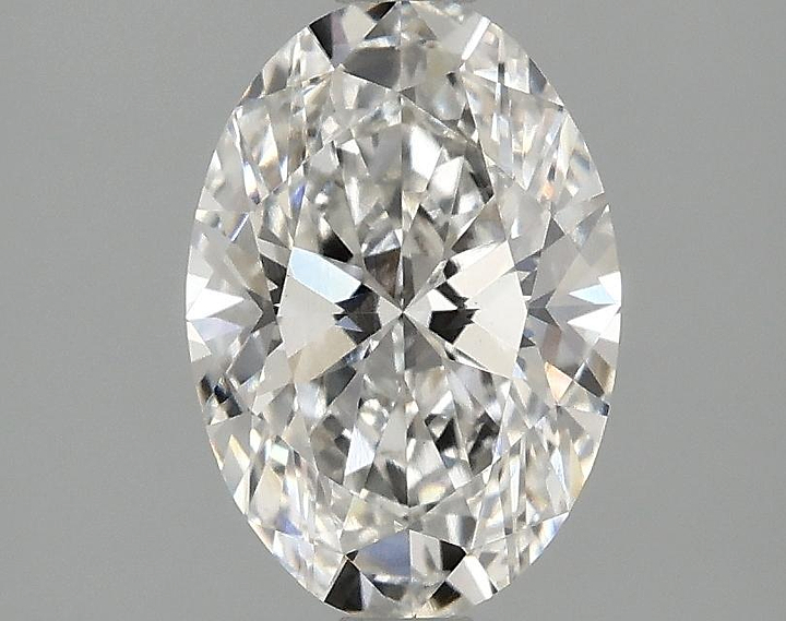 1.53 Carat Oval Shaped Ideal Cut VVS2 IGI Certified Lab Grown Diamond