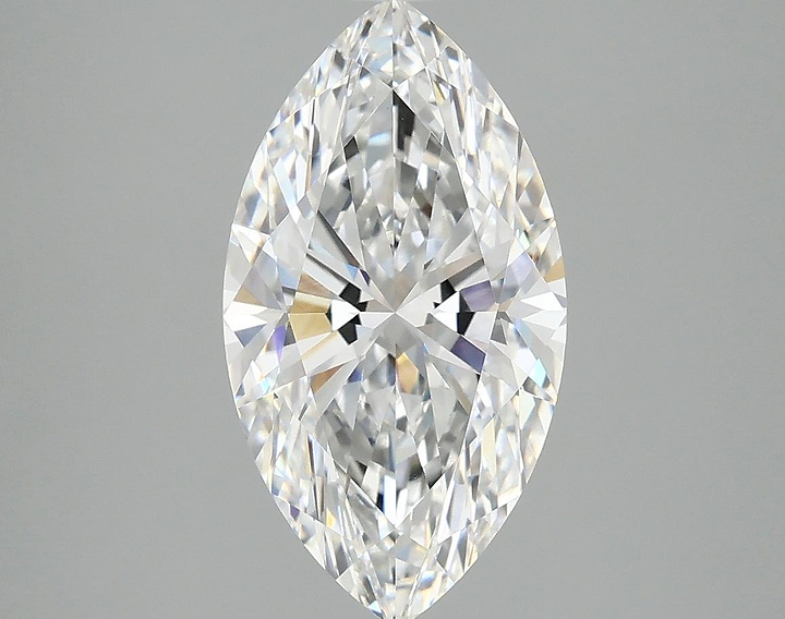 3.03 Carat Marquise Shaped Excellent Cut VS1 IGI Certified Lab Grown Diamond