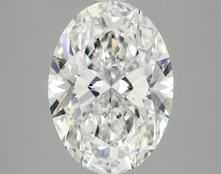 3.08 Carat Oval Shaped Ideal Cut VS2 IGI Certified Lab Grown Diamond