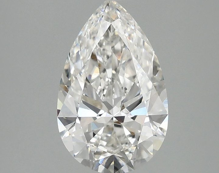2.02 Carat Pear Shaped Ideal Cut VVS2 IGI Certified Lab Grown Diamond