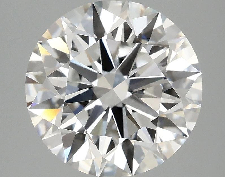 3.08 Carat Round Shaped Ideal Cut VS1 IGI Certified Lab Grown Diamond