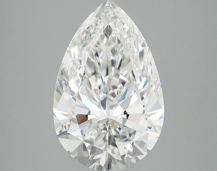 4.02 Carat Pear Shaped Ideal Cut VS1 IGI Certified Lab Grown Diamond